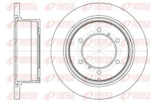 Brzdový kotouč KAWE 6552 00