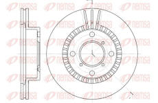 Brzdový kotouč KAWE 6553 10