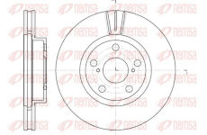 Brzdový kotouč KAWE 6577 10