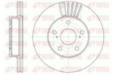 Brzdový kotouč KAWE 6582 10