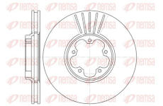 Brzdový kotouč KAWE 6609 10