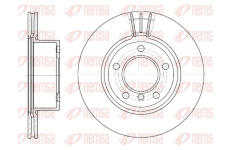 Brzdový kotouč KAWE 6652 10