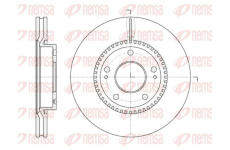 Brzdový kotouč KAWE 6663 10