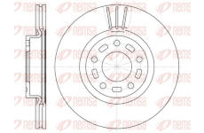 Brzdový kotouč KAWE 6672 10