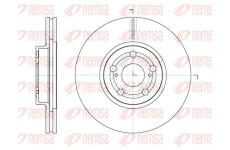 Brzdový kotouč KAWE 6701 10
