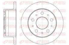 Brzdový kotouč KAWE 6741 00