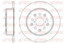 Brzdový kotouč KAWE 6752 00
