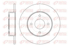 Brzdový kotouč KAWE 6788 00