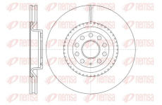 Brzdový kotouč KAWE 6791 10