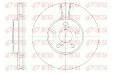 Brzdový kotouč KAWE 6819 10