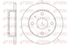 Brzdový kotouč KAWE 6830 00