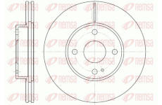 Brzdový kotouč KAWE 6843 10