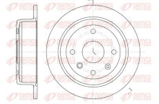 Brzdový kotouč KAWE 6876 00