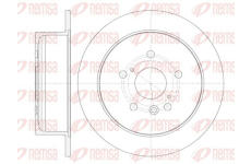Brzdový kotouč KAWE 6911 00