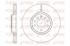 Brzdový kotouč KAWE 6944 10