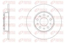 Brzdový kotouč KAWE 61500 00