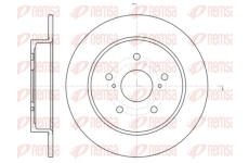 Brzdový kotouč KAWE 61425 00