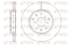 Brzdový kotouč KAWE 61417 10