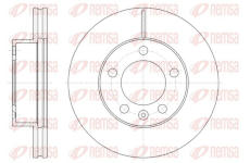 Brzdový kotouč KAWE 61475 10