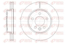 Brzdový kotouč KAWE 61418 10