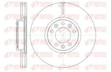 Brzdový kotouč KAWE 61472 10
