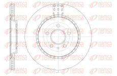 Brzdový kotouč KAWE 61492 10