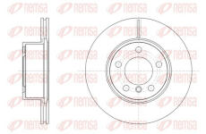 Brzdový kotouč KAWE 61449 10