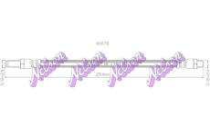 Brzdová hadice KAWE H0078