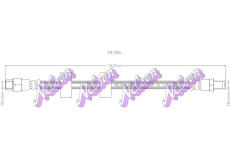 Brzdová hadice KAWE H1386