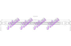 Brzdová hadice KAWE H3444