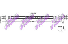 Brzdová hadice KAWE H3890Q