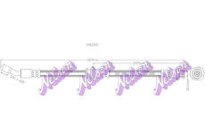 Brzdová hadice KAWE H4289