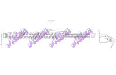 Brzdová hadice KAWE H4477