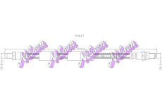 Brzdová hadice KAWE H4617