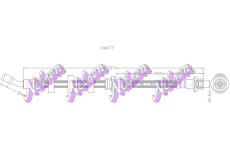 Brzdová hadice KAWE H4877