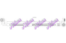 Brzdová hadice KAWE H4926