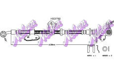 Brzdová hadice KAWE H5379Q