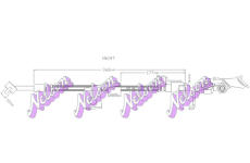 Brzdová hadice KAWE H6147