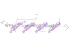 Brzdová hadice KAWE H6148