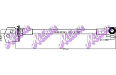 Brzdová hadice KAWE H6303Q