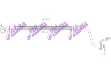 Brzdová hadice KAWE H6837Q