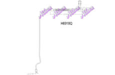 Brzdová hadice KAWE H6918Q