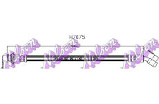 Brzdová hadice KAWE H7075