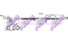 Brzdová hadice KAWE H7184