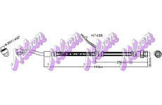 Brzdová hadice KAWE H7408