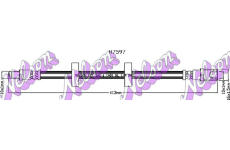 Brzdová hadice KAWE H7597