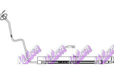 Brzdová hadice KAWE H7781