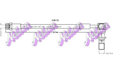 Brzdová hadice KAWE H7877Q
