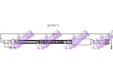 Brzdová hadice KAWE H7977