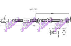 Brzdová hadice KAWE H7979Q